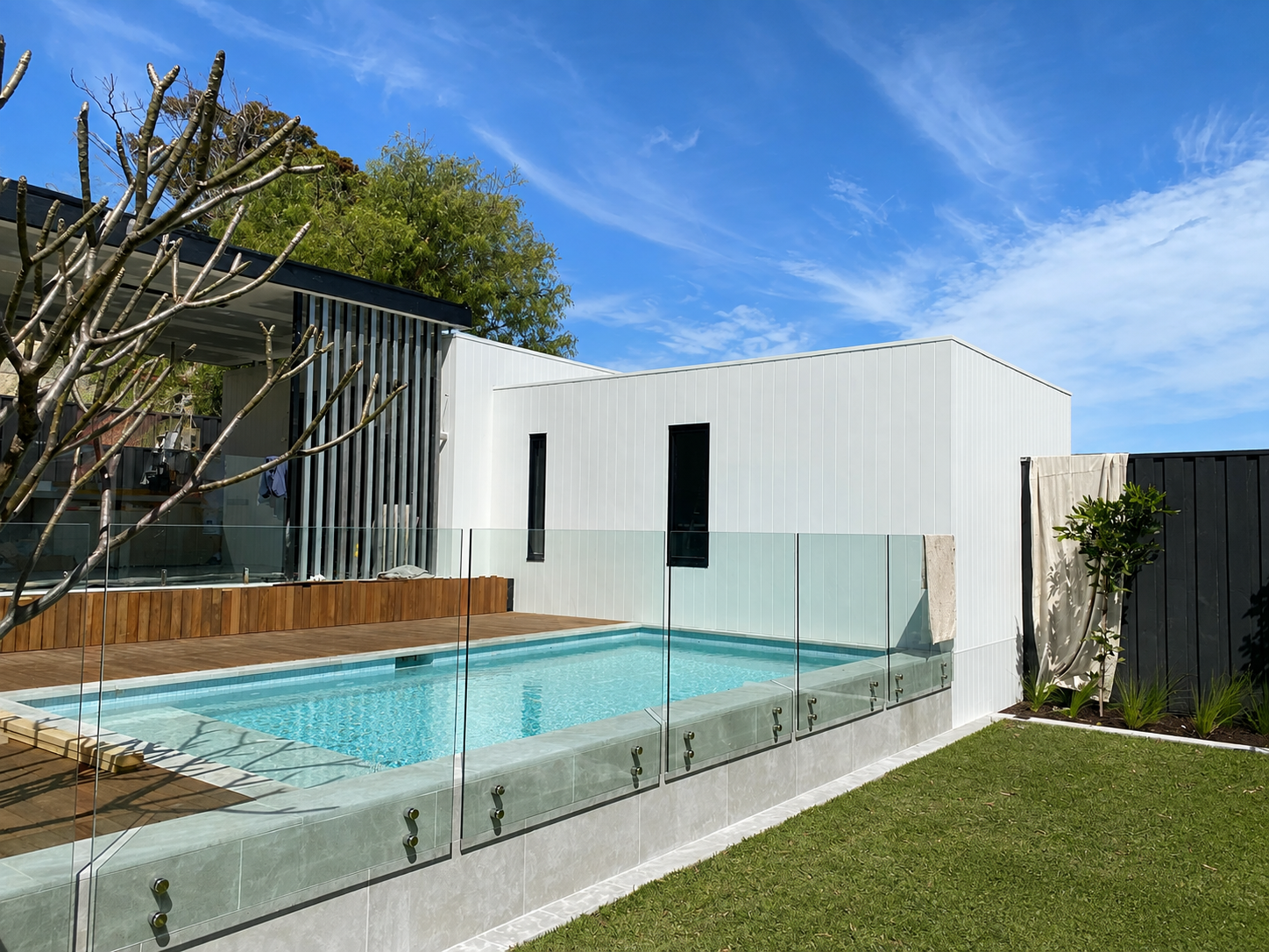 Completed pool project
