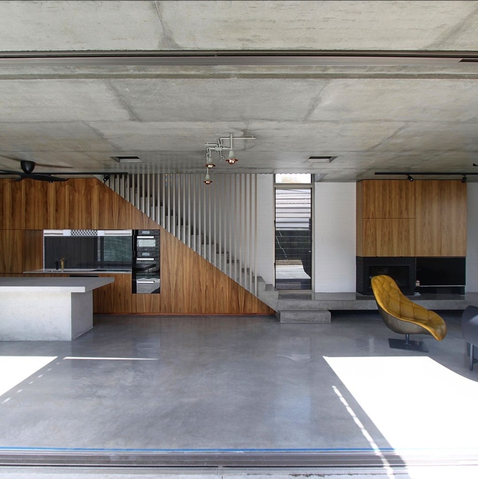 Contemporary residential interior